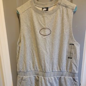 Nike Sportswear Women's Grey Heather Short Romper